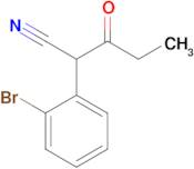 2-(2-Bromophenyl)-3-oxopentanenitrile