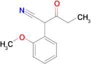 2-(2-Methoxyphenyl)-3-oxopentanenitrile