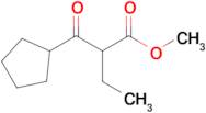 Methyl 2-(cyclopentanecarbonyl)butanoate