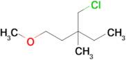 3-(Chloromethyl)-1-methoxy-3-methylpentane