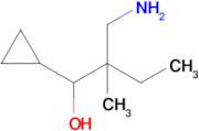 2-(Aminomethyl)-1-cyclopropyl-2-methylbutan-1-ol