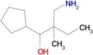 2-(Aminomethyl)-1-cyclopentyl-2-methylbutan-1-ol