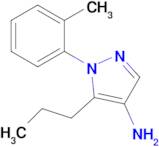 5-Propyl-1-(o-tolyl)-1h-pyrazol-4-amine