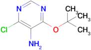 4-(Tert-butoxy)-6-chloropyrimidin-5-amine