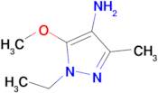 1-Ethyl-5-methoxy-3-methyl-1h-pyrazol-4-amine