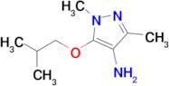 5-Isobutoxy-1,3-dimethyl-1h-pyrazol-4-amine