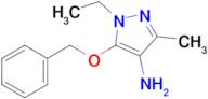 5-(Benzyloxy)-1-ethyl-3-methyl-1h-pyrazol-4-amine