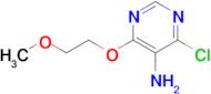 4-Chloro-6-(2-methoxyethoxy)pyrimidin-5-amine