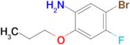 5-Bromo-4-fluoro-2-propoxyaniline