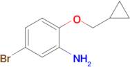 5-Bromo-2-(cyclopropylmethoxy)aniline