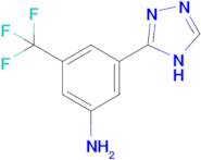 3-(4H-1,2,4-triazol-3-yl)-5-(trifluoromethyl)aniline