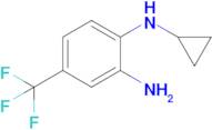 n1-Cyclopropyl-4-(trifluoromethyl)benzene-1,2-diamine