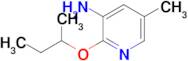 2-(Sec-butoxy)-5-methylpyridin-3-amine