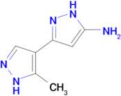 5'-Methyl-1h,1'h-[3,4'-bipyrazol]-5-amine