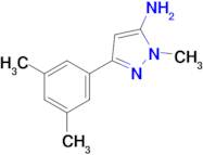 3-(3,5-Dimethylphenyl)-1-methyl-1h-pyrazol-5-amine