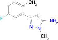 3-(5-Fluoro-2-methylphenyl)-1-methyl-1h-pyrazol-5-amine