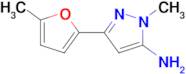 1-Methyl-3-(5-methylfuran-2-yl)-1h-pyrazol-5-amine