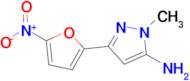 1-Methyl-3-(5-nitrofuran-2-yl)-1h-pyrazol-5-amine