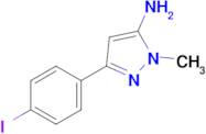 3-(4-Iodophenyl)-1-methyl-1h-pyrazol-5-amine