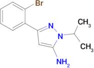 3-(2-Bromophenyl)-1-isopropyl-1h-pyrazol-5-amine