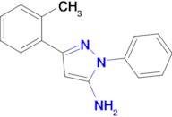 1-Phenyl-3-(o-tolyl)-1h-pyrazol-5-amine