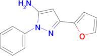 3-(Furan-2-yl)-1-phenyl-1h-pyrazol-5-amine