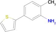 2-Methyl-5-(thiophen-2-yl)aniline