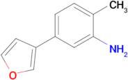 5-(Furan-3-yl)-2-methylaniline