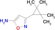 3-(2,2,3,3-Tetramethylcyclopropyl)isoxazol-5-amine