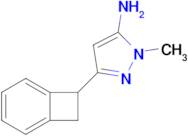 3-(Bicyclo[4.2.0]octa-1,3,5-trien-7-yl)-1-methyl-1h-pyrazol-5-amine