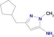 3-(Cyclopentylmethyl)-1-methyl-1h-pyrazol-5-amine