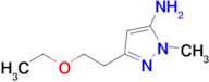 3-(2-Ethoxyethyl)-1-methyl-1h-pyrazol-5-amine