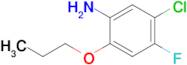 5-Chloro-4-fluoro-2-propoxyaniline