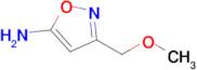 3-(Methoxymethyl)isoxazol-5-amine