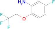 5-Fluoro-2-(2,2,2-trifluoroethoxy)aniline