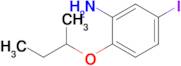 2-(Sec-butoxy)-5-iodoaniline