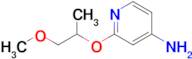 2-((1-Methoxypropan-2-yl)oxy)pyridin-4-amine