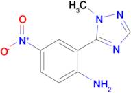 2-(1-Methyl-1h-1,2,4-triazol-5-yl)-4-nitroaniline