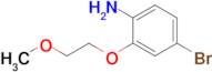 4-Bromo-2-(2-methoxyethoxy)aniline