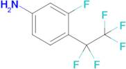 3-Fluoro-4-(perfluoroethyl)aniline