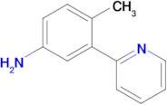 4-Methyl-3-(pyridin-2-yl)aniline