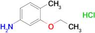 3-Ethoxy-4-methylaniline hydrochloride