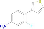 3-Fluoro-4-(thiophen-3-yl)aniline