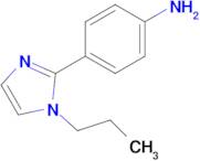 4-(1-Propyl-1h-imidazol-2-yl)aniline