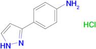 4-(1h-Pyrazol-3-yl)aniline hydrochloride