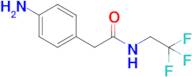 2-(4-Aminophenyl)-N-(2,2,2-trifluoroethyl)acetamide