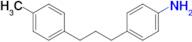 4-(3-(P-tolyl)propyl)aniline