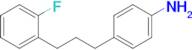 4-(3-(2-Fluorophenyl)propyl)aniline