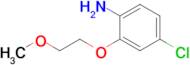 4-Chloro-2-(2-methoxyethoxy)aniline