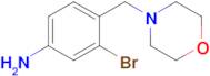 3-Bromo-4-(morpholinomethyl)aniline